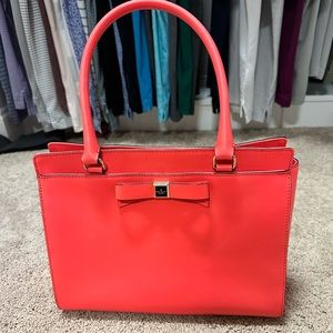 Hot Coral Kate Spade Tote
